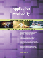 Application Availability A Complete Guide - 2019 Edition