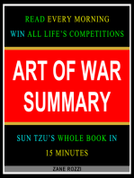 Art of War Summary: Read Every Morning - Win All Life’s Competitions - Sun Tzu’s Whole Book in 15 Minutes