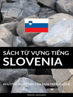 Sách Từ Vựng Tiếng Slovenia: Phương Thức Tiếp Cận Dựa Trên Chủ Dề