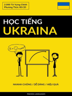 Học Tiếng Ukraina - Nhanh Chóng / Dễ Dàng / Hiệu Quả: 2.000 Từ Vựng Chính