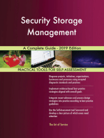 Security Storage Management A Complete Guide - 2019 Edition