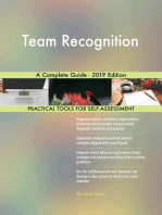 Team Recognition A Complete Guide - 2019 Edition