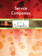 Service Companies A Complete Guide - 2019 Edition