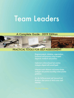 Team Leaders A Complete Guide - 2019 Edition