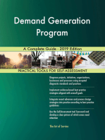 Demand Generation Program A Complete Guide - 2019 Edition