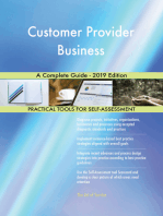 Customer Provider Business A Complete Guide - 2019 Edition