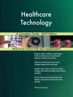Healthcare Technology A Complete Guide - 2019 Edition