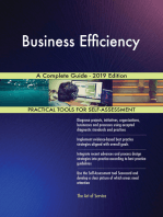 Business Efficiency A Complete Guide - 2019 Edition