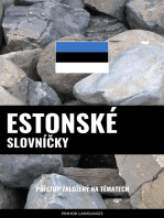 Estonské Slovníčky: Přístup Založený Na Tématech