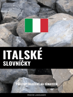 Italské Slovníčky: Přístup Založený Na Tématech