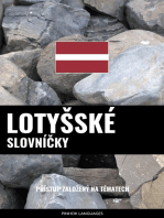 Lotyšské Slovníčky: Přístup Založený Na Tématech
