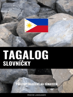 Tagalog Slovníčky: Přístup Založený Na Tématech