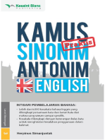 Kamus Praktis Sinonim-Antonim English