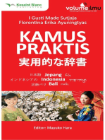 Kamus Praktis Jepang-Indonesia-Bali