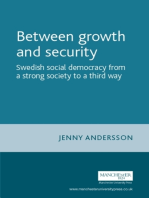 Between growth and security: Swedish social democracy from a strong society to a third way