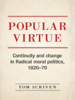 Popular virtue: Continuity and change in Radical moral politics, 1820–70