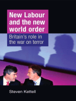 New Labour and the New World Order: Britain's role in the war on terror