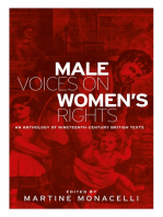 Male voices on women's rights: An anthology of nineteenth-century British texts