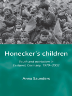Honecker's Children: Youth and patriotism in East(ern) Germany, 1979–2002