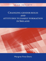 Changing gender roles and attitudes to family formation in Ireland