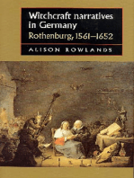 Witchcraft narratives in Germany: Rothenburg, 1561–1652