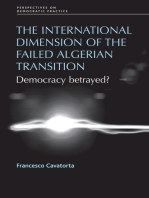 The international dimension of the failed Algerian transition: Democracy betrayed?