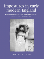 Impostures in early modern England: Representations and perceptions of fraudulent identities