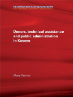 Donors, technical assistance and public administration in Kosovo