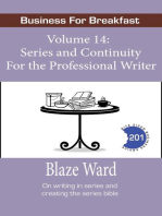 Series and Continuity for the Professional Writer: Business for Breakfast, #14