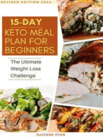 15 Day Keto Meal Plan For Beginners: The Ultimate Weight Loss Challenge