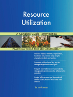 Resource Utilization A Complete Guide - 2019 Edition