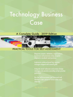 Technology Business Case A Complete Guide - 2019 Edition