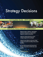 Strategy Decisions A Complete Guide - 2019 Edition