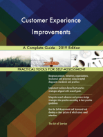 Customer Experience Improvements A Complete Guide - 2019 Edition
