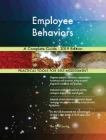 Employee Behaviors A Complete Guide - 2019 Edition