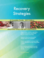 Recovery Strategies A Complete Guide - 2019 Edition
