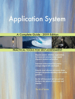 Application System A Complete Guide - 2019 Edition