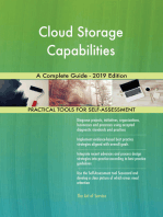 Cloud Storage Capabilities A Complete Guide - 2019 Edition