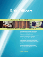 Risk Officers A Complete Guide - 2019 Edition