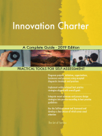Innovation Charter A Complete Guide - 2019 Edition