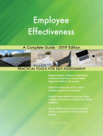 Employee Effectiveness A Complete Guide - 2019 Edition