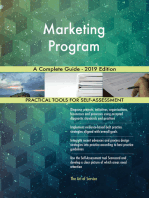 Marketing Program A Complete Guide - 2019 Edition