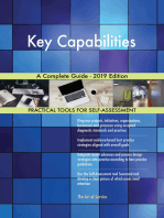 Key Capabilities A Complete Guide - 2019 Edition