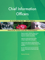 Chief Information Officers A Complete Guide - 2019 Edition