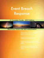Event Breach Response A Complete Guide - 2019 Edition