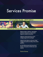 Services Promise A Complete Guide - 2019 Edition