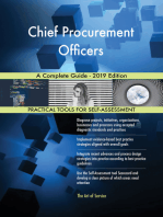 Chief Procurement Officers A Complete Guide - 2019 Edition