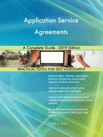 Application Service Agreements A Complete Guide - 2019 Edition