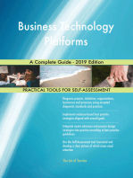 Business Technology Platforms A Complete Guide - 2019 Edition