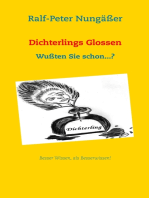 Dichterlings Glossen: Wußten Sie schon...?